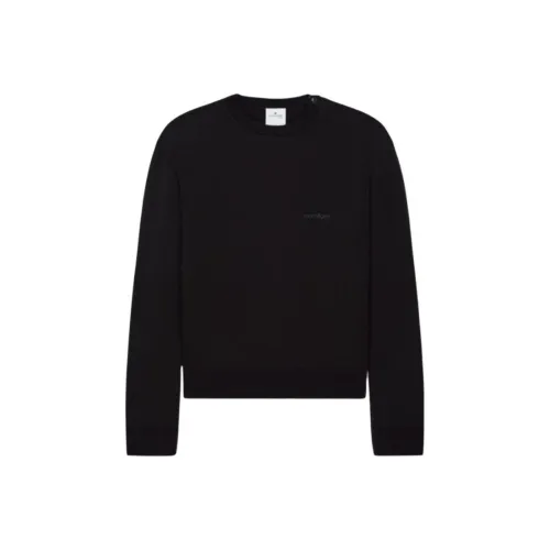 COURREGES Мужские черные свитеры