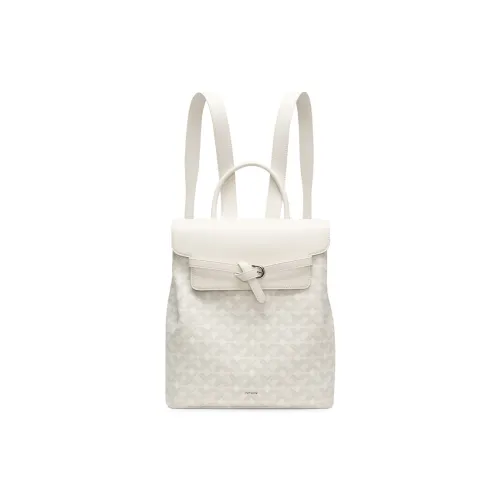 JONBAG Ткань Рюкзак Стандартный Женский Молочный Белый Черный