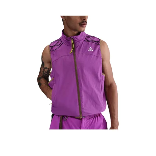Nike ACG Purple Men's Vest Найк ACG Фиолетовый Мужской Жилеты
