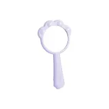 [Светло-фиолетовый] Зеркало в форме кошачьей лапы