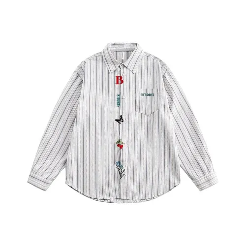 A02 Белый Унисекс Рубашки