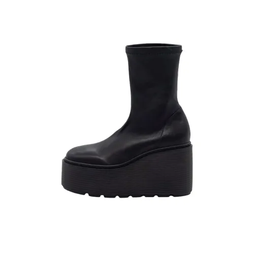 Vic Matie F20 Zeppa Ботильоны 10 см Женские Черные