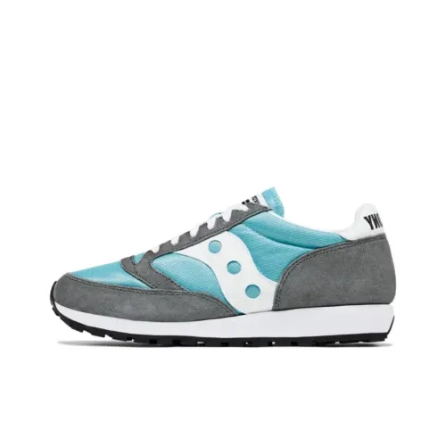 Saucony Jazz 81 Беговые кроссовки Мужские Серый Синий