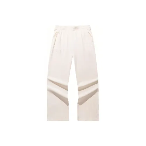ANTA Variety Тренировки Коллекция Вязаные Тренировочные брюки Женские Ванильный Экрю