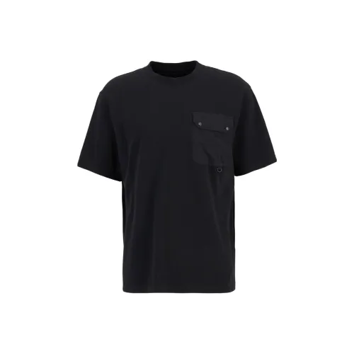 BARBOUR Мужские черные футболки