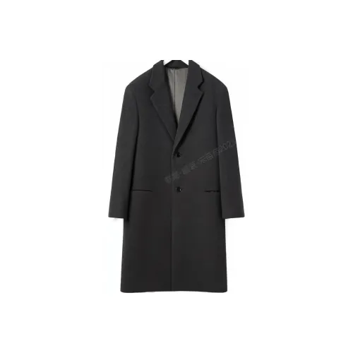 Lemaire Светло-серый Унисекс Пальто