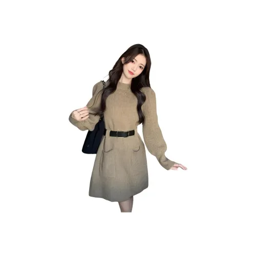 COHX Длинное платье с длинным рукавом женское