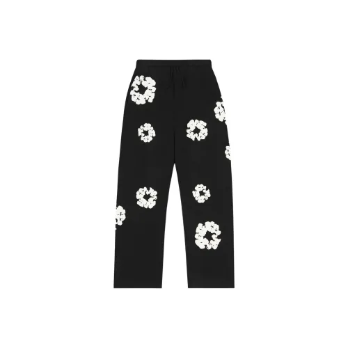 Denim Tears Co-brand SS25 Вязаные Спортивные Штаны Унисекс