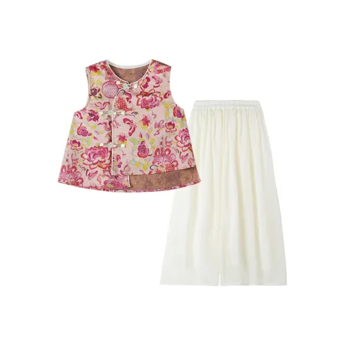 YUANYUAN GIRL Ханьфу 2 предмета комплект для малышей