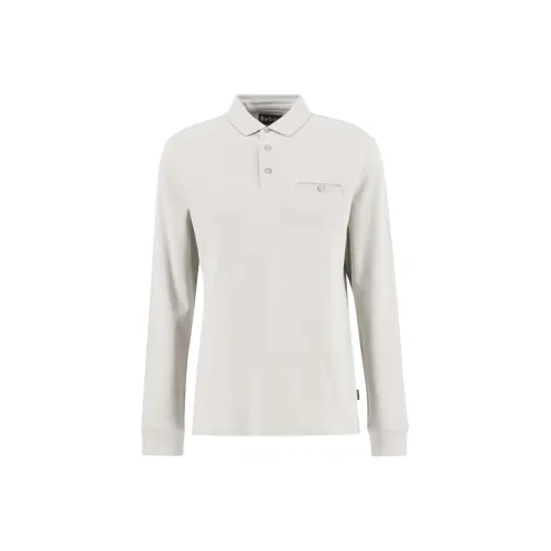BARBOUR Light Gray Мужская Поло