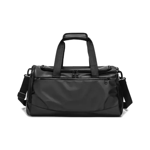 Yin Chu Кожа Мембрана Сумка Стандартная Унисекс Черный Серый