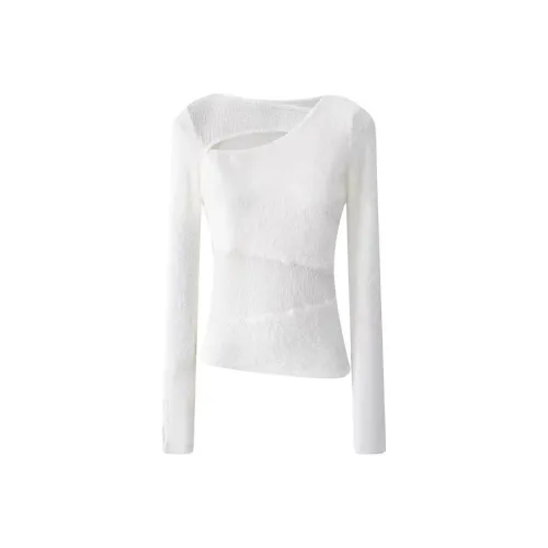 Cotton Gene Белый Женский Трикотаж