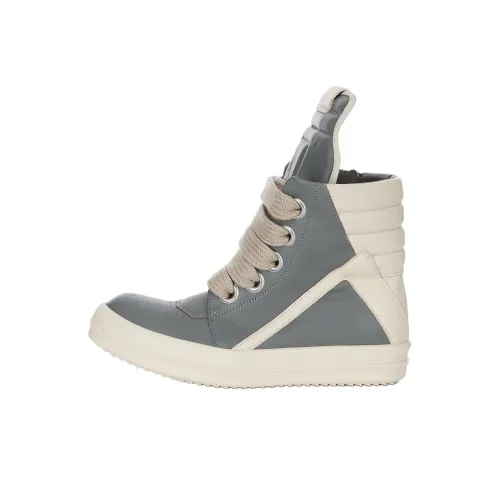 RICK OWENS совместный бренд RO Geobasket CONCORDIANS JUMBOLACE Высокие Кроссовки для скейтбординга Женские Синие