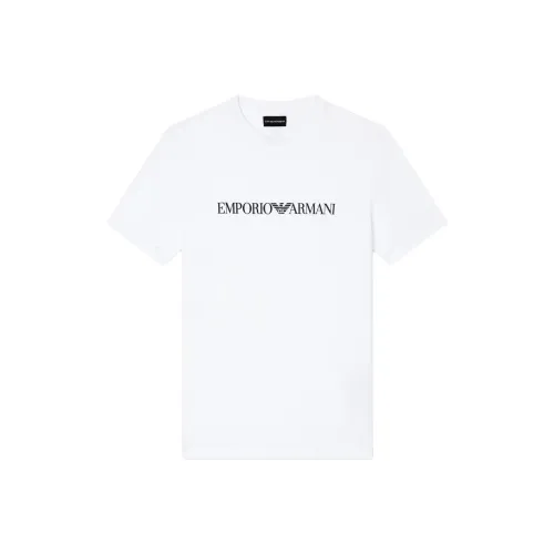 EMPORIO ARMANI SS22 T-Shirt Мужской Белый