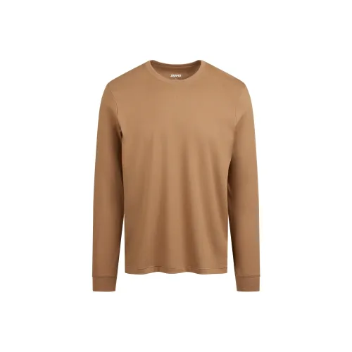 SKIMS COTTON Collection FW25 Мужская Классическая Рубашка с Длинным Рукавом T-Shirt