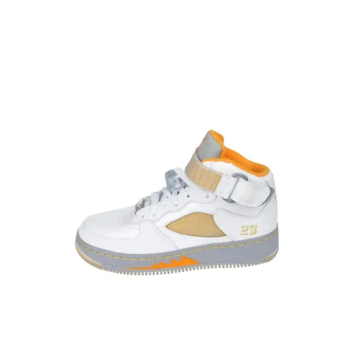 Jordan Air Джордан 5 High Топ Детские Баскетбольные Кроссовки Белый Унисекс