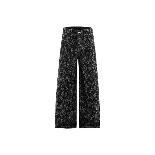 YEARNED Черные Женские Джинсы