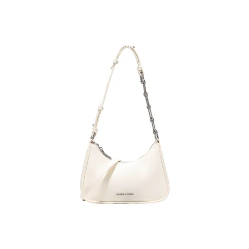 SMILE FOCUS Сумка через плечо из синтетической кожи обычная женская цвет экрю