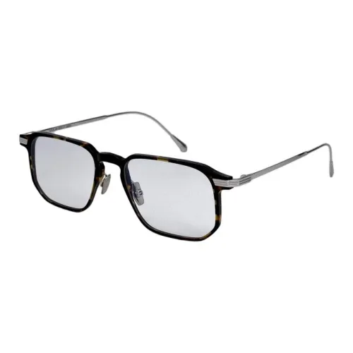 Cutler and Gross Пластик Овал Оправы для очков Унисекс Черный