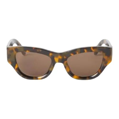 PALM ANGELS Ацетат Кошачий глаз Солнцезащитные очки Женские Черепаховый
