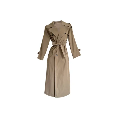 GORGEOUSIDEA Весенний и Осенний тренчкот для женщин