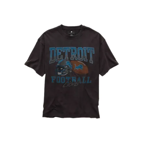 AMERICAN EAGLE Мужские черные футболки