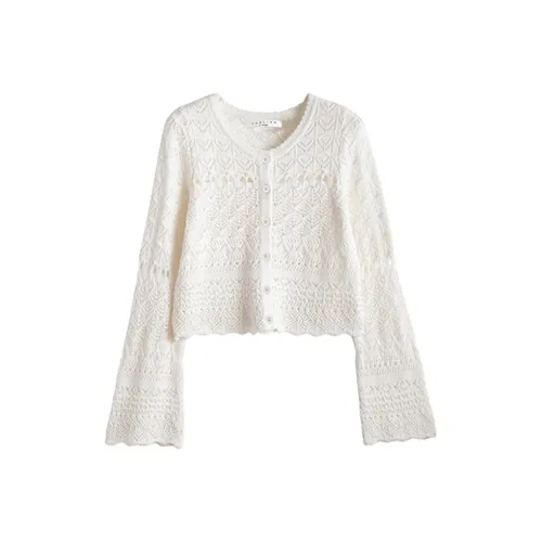 Tonlion Экрю Женская Трикотажная