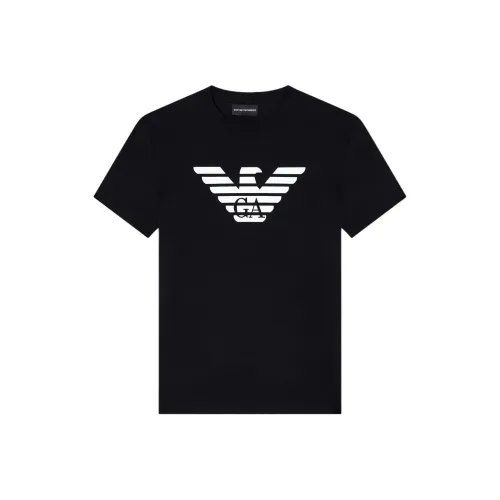 EMPORIO ARMANI Черные Мужские T-Рубашки