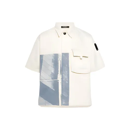 A COLD WALL* Рубашка Мужская Костяной Белый