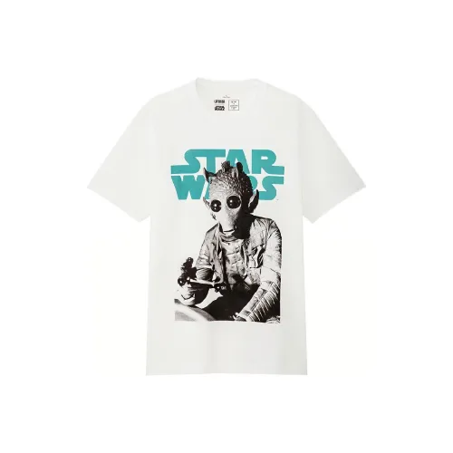 UNIQLO x STAR WARS T-Shirt Унисекс Белый