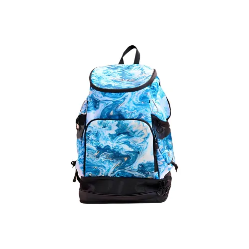 ZOKE 600D 600D Inverted Резиновый Рюкзак Женские Galaxy Синий