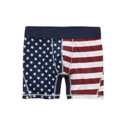 AMERICAN EAGLE Красный Синий Многоцветный Мужские Боксеры
