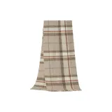 Абрикос, кофе, клетчатый