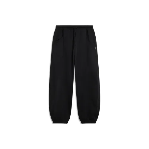 LiNing Outdoor CF Tracing Повседневные Брюки Мужские Черные