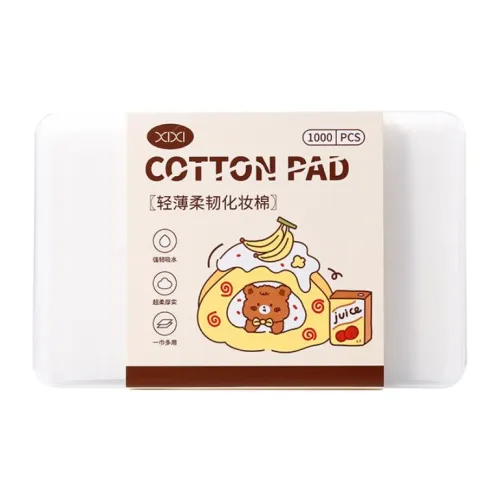 Xixi Легкий и Гибкий Многогранный Двойной Сторонний Макияж Хлопок Мягкая Кожа Дружелюбный Без Сыпания