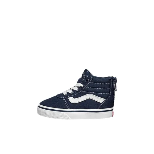 Vans Ward High Топ Обувь для малышей Синий Infant And Toddler
