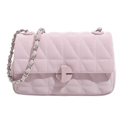 DIFFERENT FACES ПУ (полиуретан) Сумка через плечо Стандартная Женская Розовая