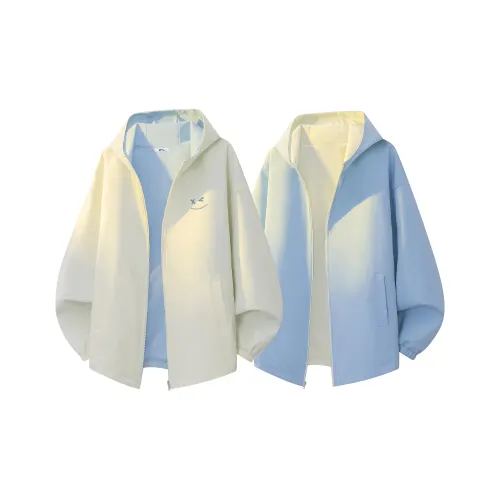 Warrior Huichao Открыто Ended Smile Collection Куртки и Пальто Унисекс