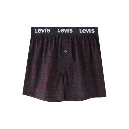 Levis 001 Черный Красный Мужские Штаны с стрелкой