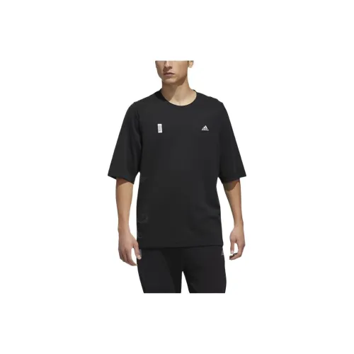 Adidas Мужские черные футболки