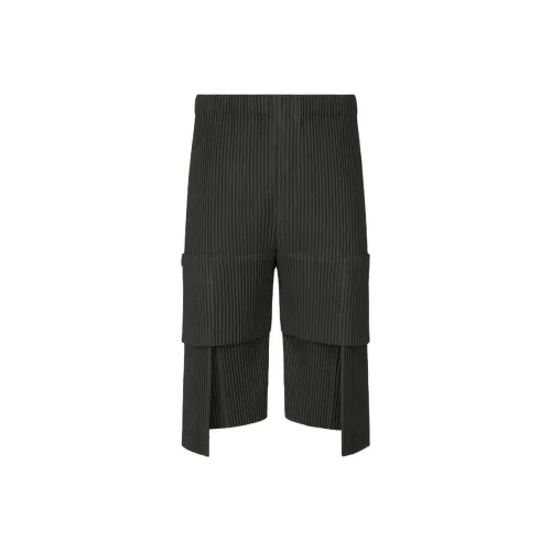 Homme Plissé Issey Miyake FW25 Повседневные шорты Мужские