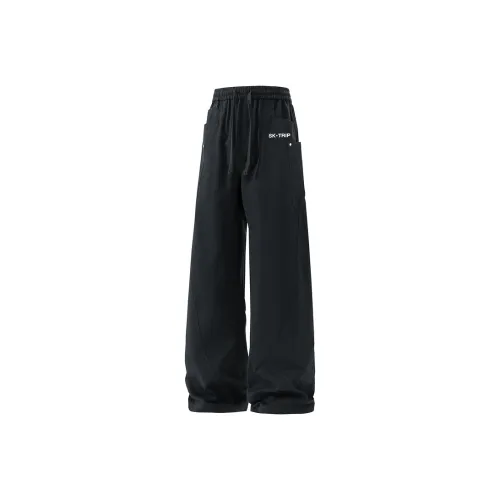 SK.TRIP Черные Мужские Повседневные Штаны