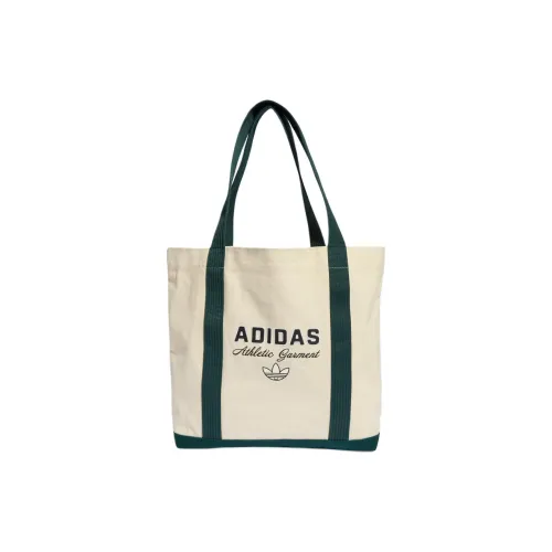 Adidas Originals Хлопок Тоут Сумка Сумка для покупок Сумка на плечо Стандартная Унисекс Чудесный Белый