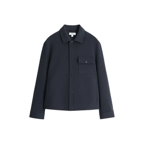 COS Темно-синие мужские куртки