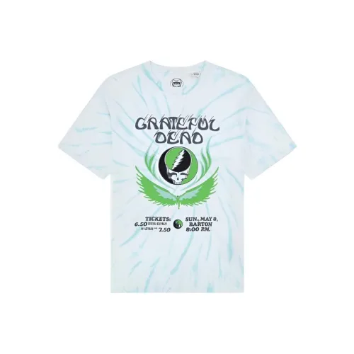 Levis x Grateful Dead Прямой крой Короткий рукав Т-рубашка Унисекс Синий