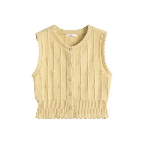 Tonlion Светло-желтый Женский Трикотаж