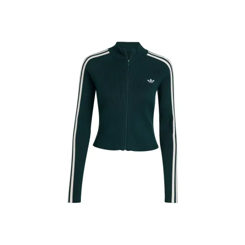 Adidas Originals Adicolor SLIM KNIT TRACK TOP Куртка Женская