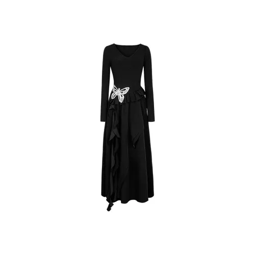 Sorrow Matsumoto Длинное платье с длинными рукавами женское
