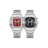 Красный циферблат, квадратный корпус + черный циферблат, квадратный корпус