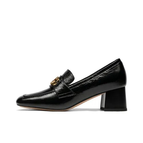 GOLDLION Офисный стиль Лайфстайл Лоферы 5,5CM Женские